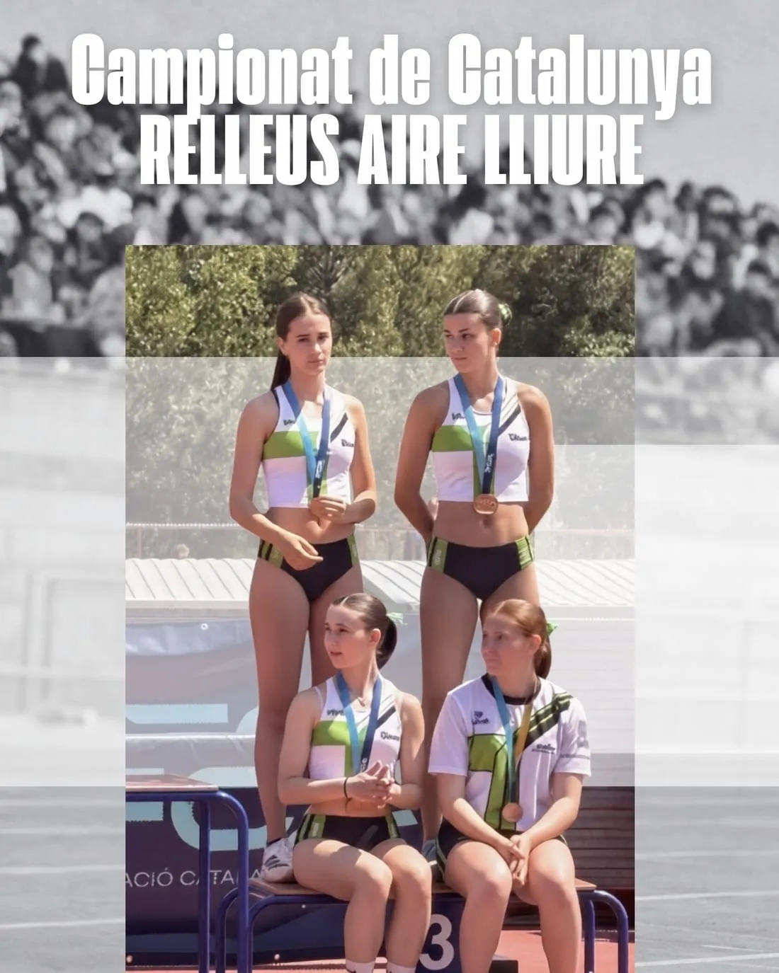 Bronce catalán y espíritu de equipo: el Dinami-k brilla en el Campeonato de Cataluña de Relevos al Aire Libre
