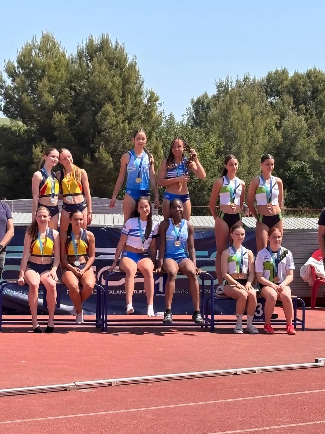 El Dinami-k cierra la Final de Cataluña de Relevos con un podio Sub-18 y cinco equipos entre los mejores