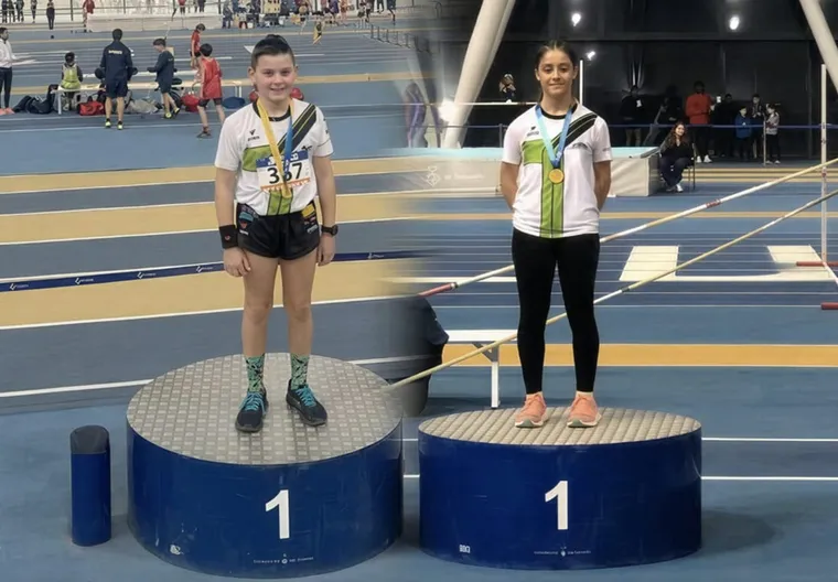 Liam Bailón y Elna Solà coronan al Dinami-k como potencia del atletismo catalán Sub-12 y Sub-14